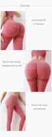 Pantalones De Yoga Para Mujer Selloso Compresión Leggings De Entrenamiento Con Control Abdominal Alto Cinturón Deporte Alimenticio Gimnasio Ropa De Ejercicio - details 5