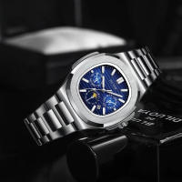 Reloj De Pulsera De Cuarzo Para Hombre PINTIME Serie Clásica Con Pato Luminoso Y Resistente Al Agua Estilo Versátil Y Moderno - details 6
