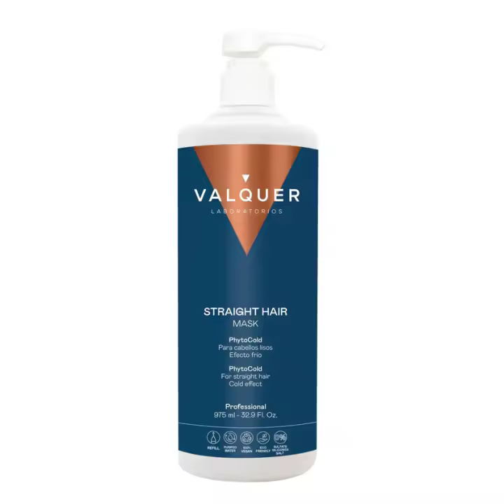 Valquer Laboratorios Mascarilla capilar glacial para cabellos lisos 1Litro - 1