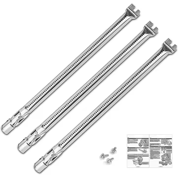 Quemador de parrilla de acero inoxidable HKK para Weber Genesis 300 Series (19,5 pulgadas) - E310, E320, E330, S310, S320, S330 - 1