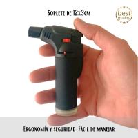 A&M MARBELLA -  Pack de 2 Sopletes de Gas Recargable Profesional 1300°C - Utensilios para Barbacoa - details 3