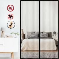 Mosquitera de Malla con Cierre Magnético Completo  - Fácil Instalación sin Taladros para Puerta 90x210 cm, 120x220 cm,140x240 cm, 140x280 cm - details 0