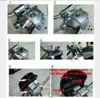 Cubierta De Faro Frontal Negra Brillante Para Motocicleta Harley Sportster XL 1200 XL883L Dyna 1973-UP Cubierta De Faro De Plástico ABS - details 8