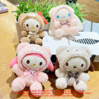 Llavero Sanrio Cinnamoroll Figura De Muñeca Lindo Colgante Para Escuela Y Regalo De Cumpleaños Para Niños Accesorio De Peluche - details 3