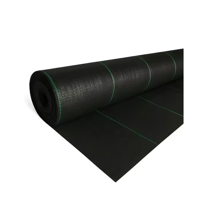 Malla Antihierbas 110g/m² | Tela Geotextil Transpirable | Control de Maleza | Protección Anti-UV Césped Artificial Jardín Huerto - 1