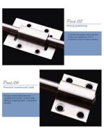 Cerradura De Deslizamiento En Acero Inoxidable Con Acabado Pulido Engrosado Cerradura De Seguridad Para Puerta Puerta De Jardín Cerradura De Seguridad Para Hogar Herramienta De Hardware - details 3