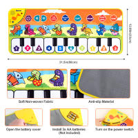 Teclado Musical Para Niños 80x30cm Alfombra De Música Multifuncional Con 8 Sonidos De Animales Juguete Educativo Para Bebés Y Niños De 3 a 6 Años - details 28