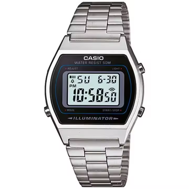 Casio Reloj B640-wd Plateado Unisex - 1