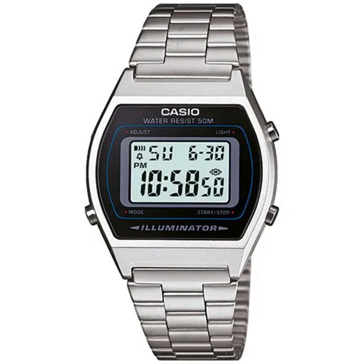Casio Reloj B640-wd Plateado Unisex - 1