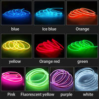 Cable De Hilo EL Glowing LED Para Fiestas Navidad Danza DIY Costumbres Ropa Decoración De Coche Luz Flexible Prenda - details 1