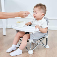 Silla De Comedor Plegable Multifuncional Para Bebés Infantil Asiento Aumentador Portátil Accesorios Para Bebés Material Plástico Unisex - details 2