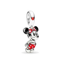 Nuevos Pendientes De Serie De Dibujos Animados Mickey Y Minnie Para Hombres Y Mujeres Joyería Clásica Para Fiestas Regalos De Moda Hechos De Cobre Y Circonita AAAAA - details 5