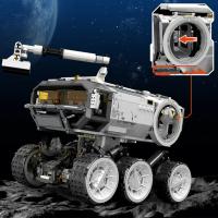 Bloques De Construcción Wandering Earth II Figuras De Astronauta Vehículo Lunar Transportador De Luna Estación Espacial Juguetes Para Niños Regalo - details 9