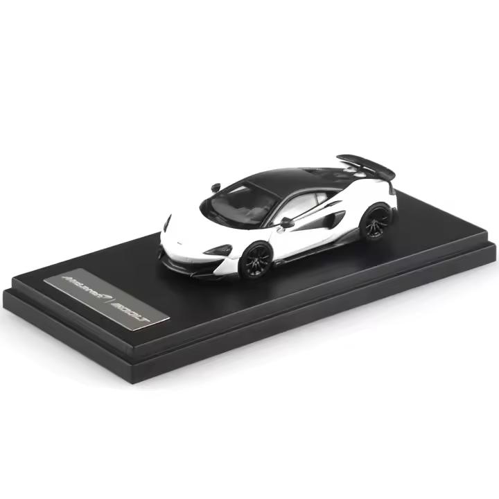 MODELOS LCD 1/64 McLAREN 600LT BLANCO-LCD64007WH - 1