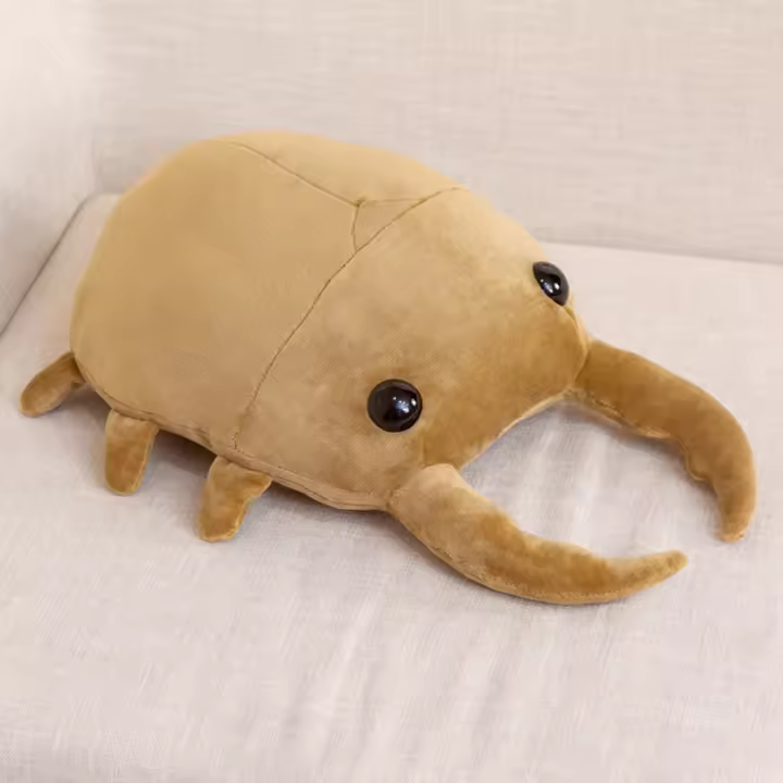 Muñeco De Peluche Creativo De Insecto Simulación 50cm/60cm Peluche De Cartoon Kawaii Colección De Regalos Para Niños Y Niñas - 1