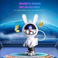 Proyector De Estrellas Nuevas Luz De Noche Galaxia Astronauta Espacial Proyector Nebulosa Estelar Lámpara LED Para Decoración De Habitación Regalo Infantil - details 28