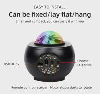 Lámpara Nocturna USB Con Proyector De Cielo Estrellado Y Sonido Bluetooth Controlado Decoración De Habitación RGB Para Juego WUZSTAR - details 10