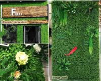 Setos Artificiales  Realistas Floral Privacidad Verde  Panel de Decoración de Pared 5 MODELOS  Césped Simulado para Exteriores  Almohadilla Valla Falsa  Panel Celosía Decoración Pared Medidas 40x60cm - details 1