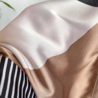 Pañuelo De Seda Premium Para Mujer Estampado De Paisley Verano Delgado Chiffon Scarf Muslim Transversal De Seda 2024 Nuevo - details 11