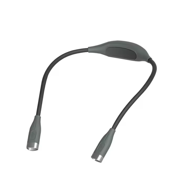 Lámpara de Cuello LED, lámpara de Lectura con Protección ocular para estudiantes, lámpara de Lectura con Carga USB, lámpara de Cuello portátil para correr por la noche al Aire Libre - 1