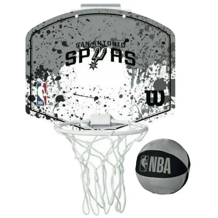 Basketball backboard Wilson NBA Team San Antonio Spurs Mini Hoop WTBA1302SAN ✅ Entrega 24/72h a España (península) - 1