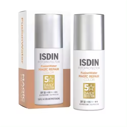 Isdin Fusion Water MAGIC Repair Color SPF50+ 50 ml - 1