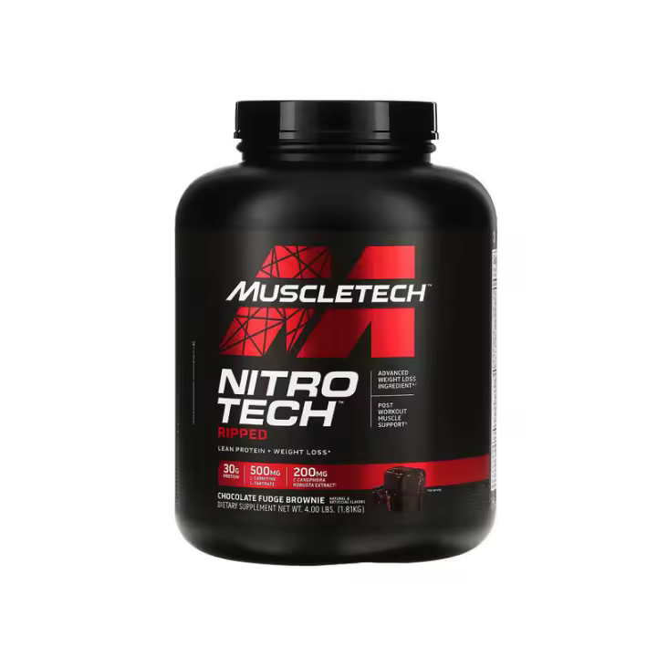 Muscletech Nitro Tech Ripped 1.81 Kg Chocolate Brownie - 1