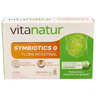 Vitanatur Symbiotics G Flora Intestinal 14 Sobres - 1