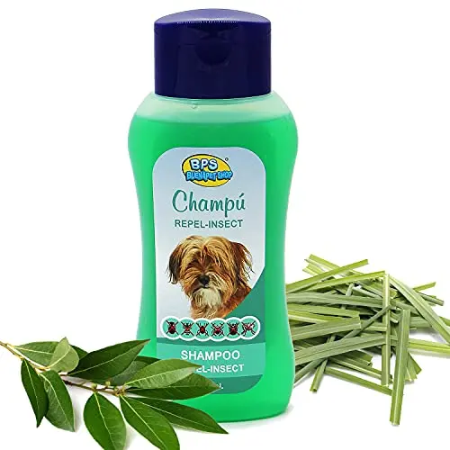 Champú Repel-Insect Shampoo para Perro Animales Domésticos Seguro y Natural Diseño de Repelente de Insectos 250 ml BPS-4282 - 1