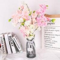 4 Ramas De Sakura Artificiales Flor De Cerezo Para Decoración De Hogar Y Bodas Flores Silken Falsas Estilo Japonés - details 3