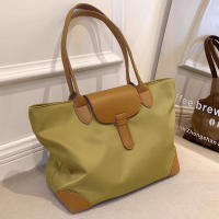 Bolso De Hombro Para Mujer 2025 Gran Tamaño De Nylon Con Cierre De Cremallera Bolso De Viaje De Lona Oxford Sencillo Y Moderno - details 3