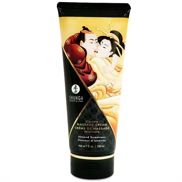DildosAssorted - Crema De Masaje Almendras de Shunga 200 ml - 1