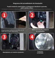 2pcs Bombilla LED H3 Super Brillante Para Luz De Foga De Coche Y Camión DC 12V-24V 6000K Lámpara De Día Para Auto - details 7