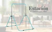 Estación de Gimnasia en casa para niños con Barra Horizontal Plegable y Ajustable en Altura - details 0