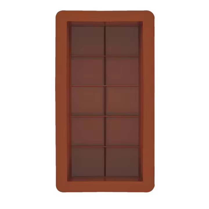 Molde De Chocolate En Barra De Silicona Para Hornear Y Pastelería De Grado Alimenticio Multipropósito Grande Para Cocina Y Repostería - 1