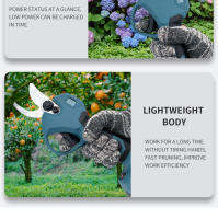 Tijeras Eléctricas Profesionales Makita Con Pantalla LED Y Batería De Litio 18V Para Jardinería Y Podar Árboles De Frutas Herramientas De Jardinería - details 9