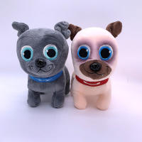 Muñeco De Peluche De Perro De 20cm De Puppy Dog Pals Juguete De Peluche Suave Para Niños Regalo De Cumpleaños Material COTON Relleno De Algodón PP Color Blanco Y Negro - details 0