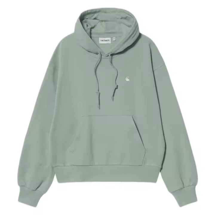 Sudadera con Capucha Carhartt WIP Casey para mujer en color verde - 1
