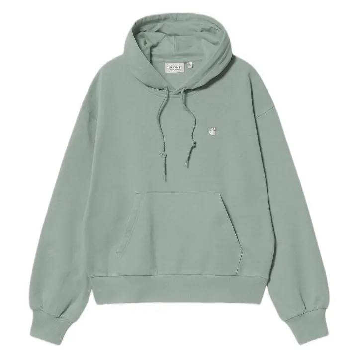 Sudadera con Capucha Carhartt WIP Casey para mujer en color verde - 1