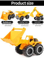 Juego De Juguetes De Vehículos De Ingeniería Escala Excavadora Y Camión Grúa Modelo Para Niños Educativo Y De Colección - details 11
