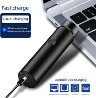Máquina de afeitar Eléctrica Rotary portátil para helhabbres, Eléctrica recargable por USB inalámbrico para hambres - details 3