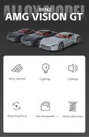 Modelo De Coche De Aleación Simulación 1/24 Benz AMG Vision GT Juguete Metálico Para Colección Regalo De Cumpleaños Para Niños Decoración Para El Hogar - details 1