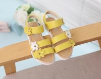 Sandalias De Verano Para Niñas 2024 Con 3 Flores Decoración Floral Transpirables Antideslizantes Talla True to Size Para Fiestas Y Vestidos - details 5