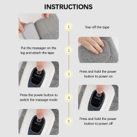 Masajeador de Piernas Calentado Dispositivo de Masaje Eléctrico para Alivio del Dolor Articular - details 7