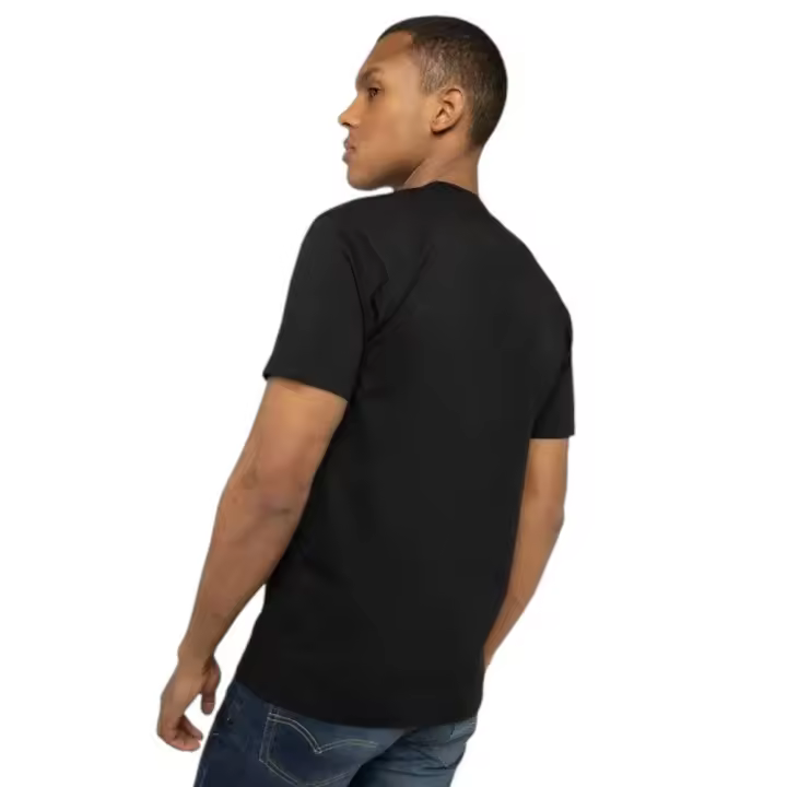 Camiseta Vans Full Patch Negro Blancas Vn000Qn8Y281 T Shirt Hombre - 1