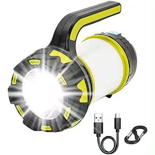 Luz de camping recargable, Indoor de camping 6 Modos de Luz, IPX4 waterproof, Indoor Perfecta para Huracán, Emergence, de Energía Cortés, USB cable incluido - 1