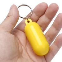 Llavero Flotador Amarillo/Blanco Para Kayak Fender Buoyant Key Ring Marítimo Para Navegación De Barco Flotador De Canal - details 0