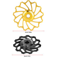 Rueda De Guía Trasera MEIJUN De Cerámica Para Bicicleta Paquete De 1 Par Resorte De Rodamiento Rueda De Rodillero Pulida De Aluminio - details 3