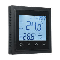 Termostato Inteligente De Pantalla Digital LED Táctil Control De Temperatura Para Calentamiento Por Piso 16A Sensor NTC 85-265V - details 12