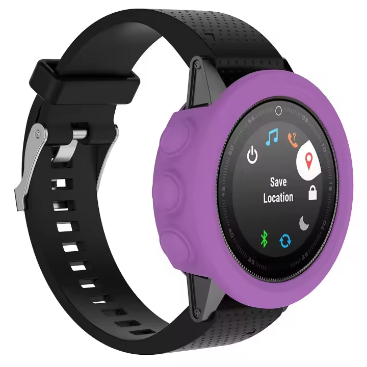 Compatible con Funda Protectora de silicona flexible Garmin Fenix 5S/5S Plus - 1